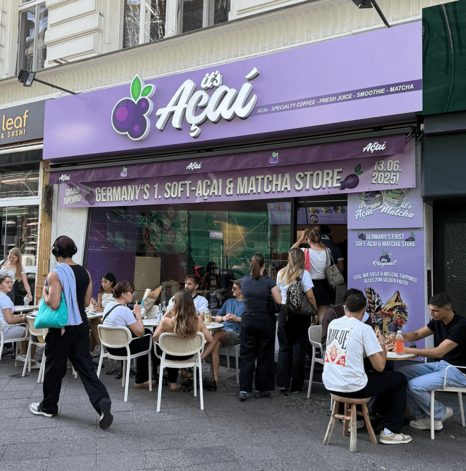 Its Açaí Berlin Franchise Store